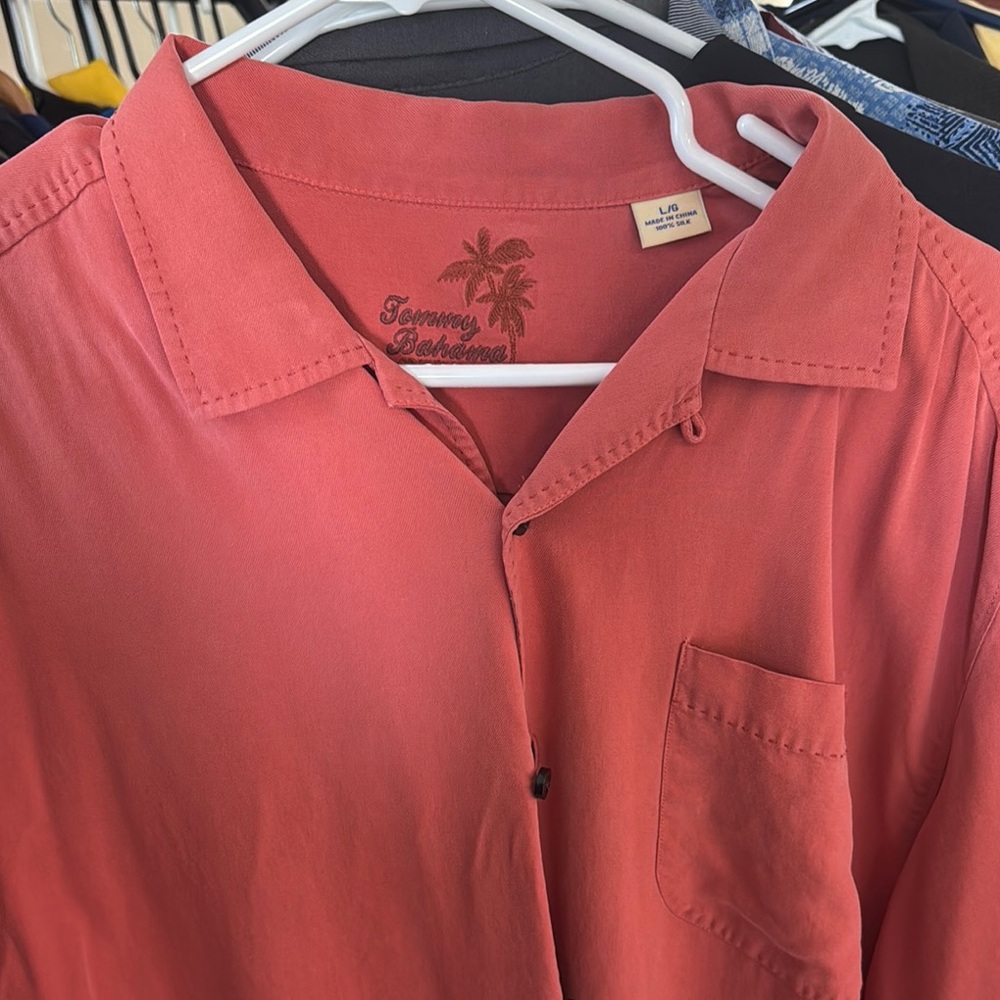 Tommy Bahama Sunset Red Shirt